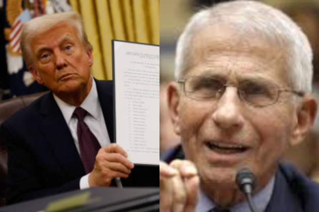 Donald Trump e Anthony Fauci