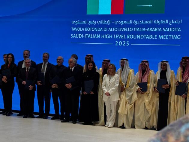 Accordo Italia-Arabia Saudita da $10 mld, Leonardo, De Nora, SACE, Snam, ACWA Power e Fincantieri protagonisti per la Vision 2030