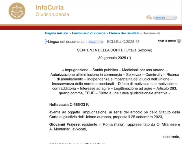 Vaccini Covid, la Corte Ue si sveglia: "Serve prescrizione, medici liberi di non raccomandarli se temono effetti avversi" - la SENTENZA