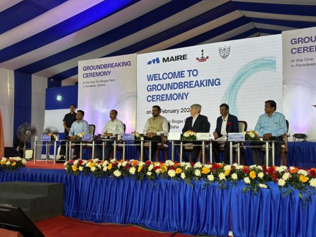 Tecnimont (MAIRE), la municipalità di Paradeep e Nitk-Surathkal lanciano il progetto dell'impianto di biogas a Paradeep in India