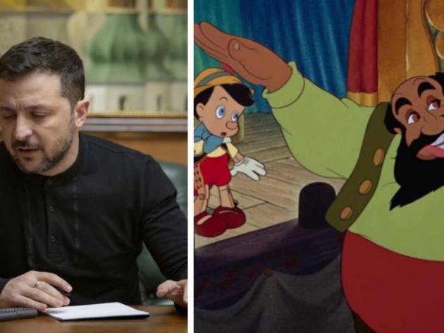 Ucraina, il guitto Zelensky come i burattini di Mangiafuoco: ora che non serve più, verrà liquidato senza pietà