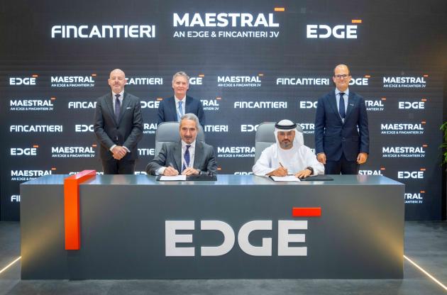 MAESTRAL, joint venture tra Fincantieri ed EDGE, contratto di €500 milioni per la gestione della flotta della Marina degli Emirati Arabi Uniti