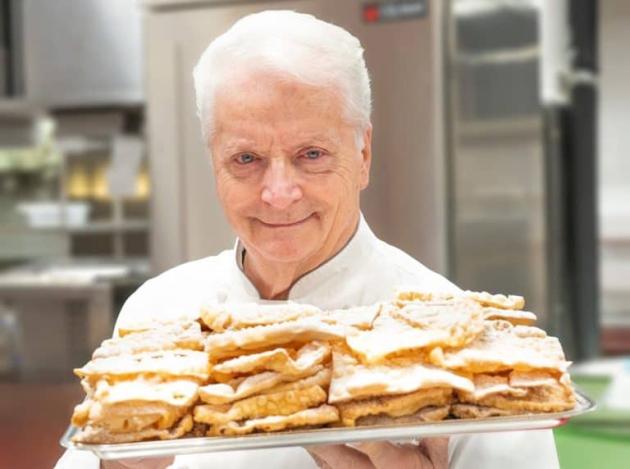 Chiacchiere di lusso: da Iginio Massari a Milano il  prezzo raggiunge la cifra record di 100 euro al chilo