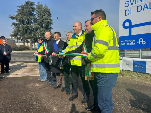 Autostrade per l’Italia, inaugurato nuovo svincolo di Dalmine sulla A4 Milano-Brescia, migliore viabilità e tempi di percorrenza ridotti