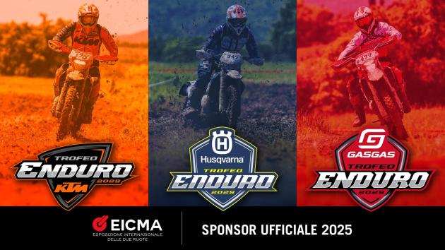 EICA sponsor ufficiale dei trofei enduro KTM, Husqvarna e GASGAS 2025, inizieranno il 23 marzo a Città di Pieve