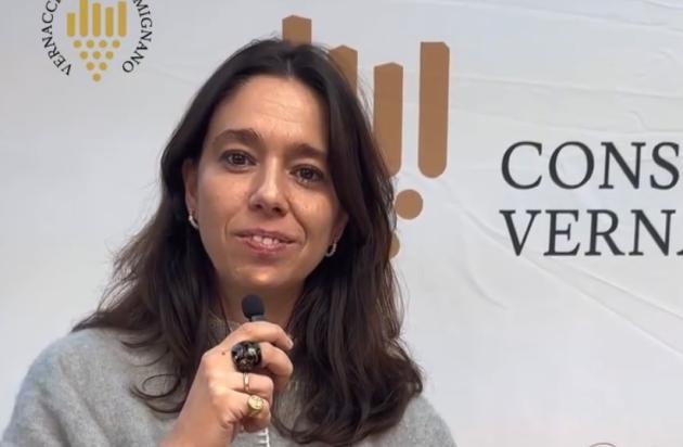 Irina Strozzi, presidente Consorzio Vernaccia San Gimignano