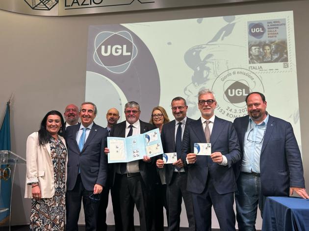 Emesso da Poste Italiane un francobollo celebrativo per i 75 anni di storia dell'UGL