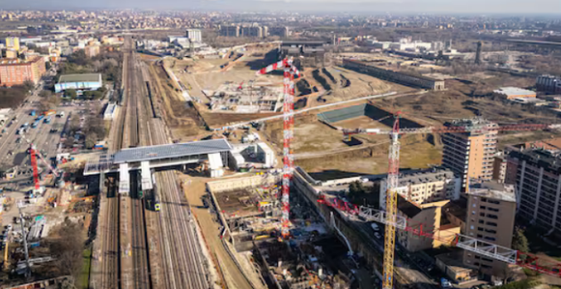 Ex area Falck, avviati i lavori per il parcheggio pubblico interrato da 650 posti auto al servizio della Città della Salute e di Unione zero