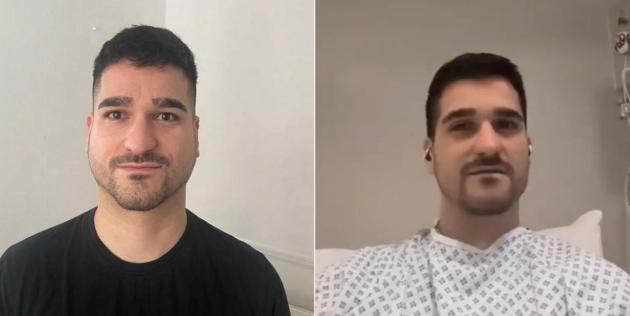 Uk, il 36enne George Dudnik: "Mi hanno diagnosticato un cancro ai polmoni al quarto stadio a novembre 2024, avevo il viso gonfio e per i medici era parotite"