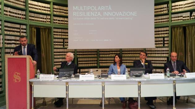Multipolarità. Televisione e streaming verso il mercato maturo, presentato al Senato l’Annuario 2024 della TV italiana
