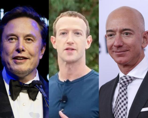 Classifica miliardari nel mondo 2025 di Forbes, Musk al 1° posto con 342mld, seguito da Zuckerberg con 216mld e Bezos con 215mld
