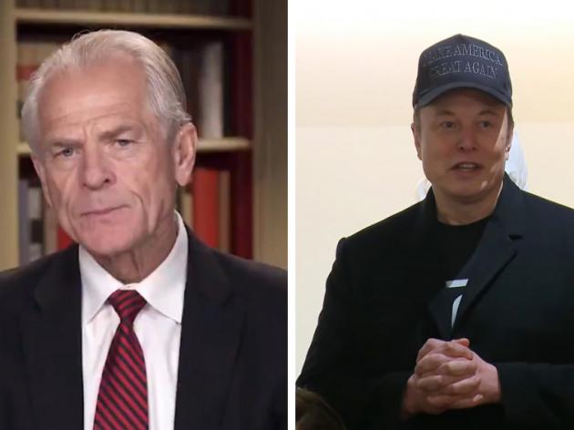 Dazi, Peter Navarro contro Musk: “Assemblatore di auto di cartone, batterie delle Tesla provengono da Cina e Giappone”, la replica: “Sei un cretino”