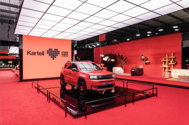Kartell, presente al salone del Mobile con la Grande Panda e in anteprima mondiale un laboratorio creativo di auto e design