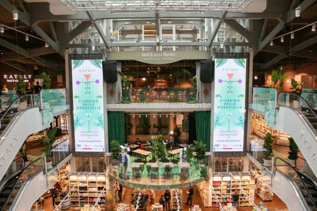 Eataly Milano Smeraldo presenta il 'Giardino delle Meraviglie' di Elena Salmistraro durante il Fuorisalone 2025
