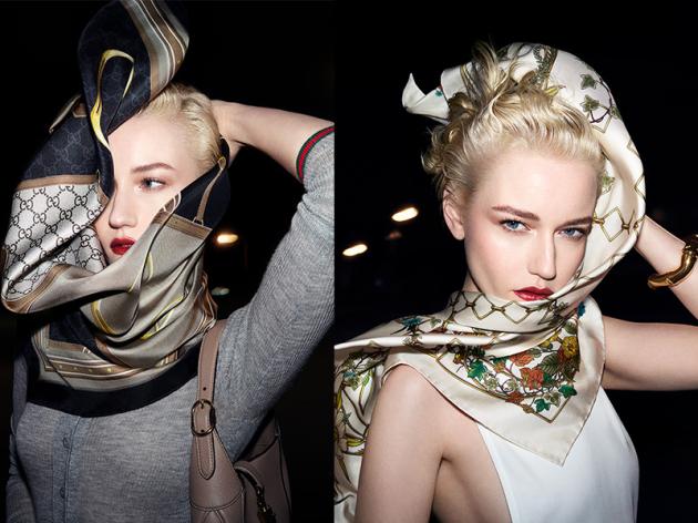 L’arte della seta, un libro e una collezione di foulard firmati Gucci 