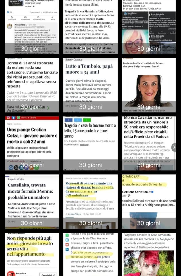 Morti quotidiani