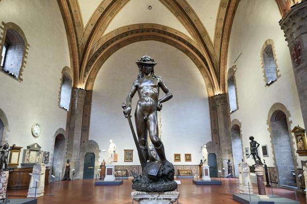 Salone di Donatello Museo Nazionale del Bargello ph Nicola Neri