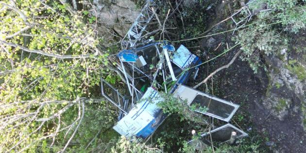 Crollo funivia monte Faito, 4 indagati: dirigenti Eav Marco Imparato e Pasquale Esposito e i dipendenti Giancarlo Gattuso e Pasquale di Pace