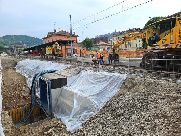 FERROVIENORD, completati lavori di realizzazione del sottopasso ciclopedonale della stazione di Como Borghi domenica 4 maggio 