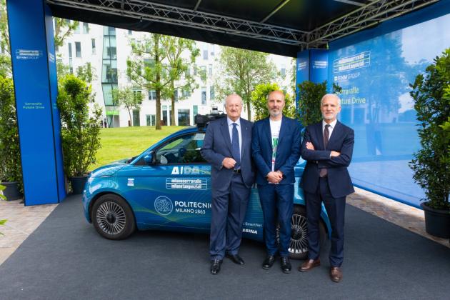 Milano Serravalle - Milano Tangenziali, presentato “Serravalle Future Drive”, primo test in Italia di navetta autonoma intermodale