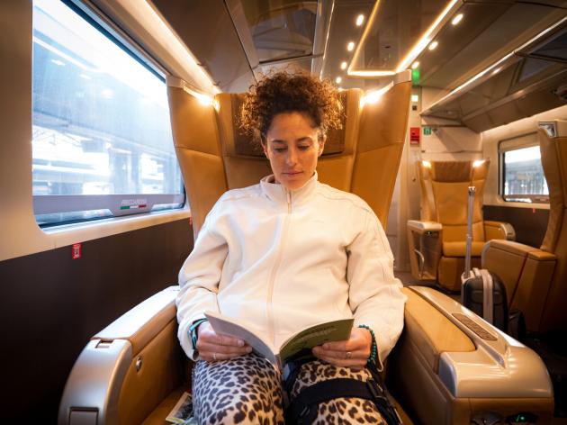 Gruppo FS, Federica Brignone riparte dal Frecciarossa: in viaggio verso la riabilitazione con lo sguardo puntato al ritorno in pista