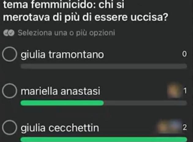 Bassano del Grappa, sondaggio choc in chat studenti: "Chi meritava più di morire tra Giulia Cecchettin, Mariella Anastasi e Giulia Tramontano?"