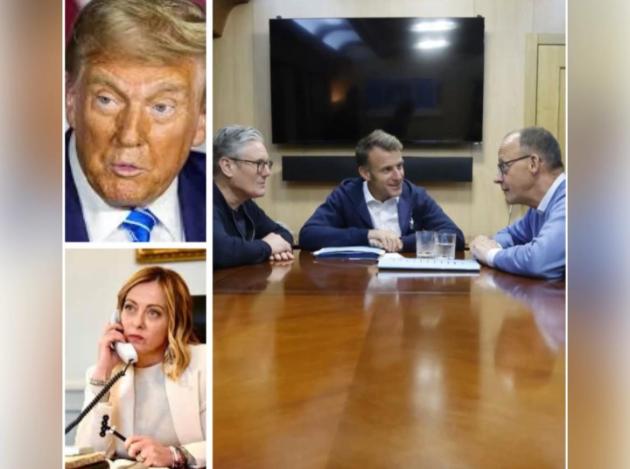 Ucraina, telefonata di Meloni, Merz, Macron e Starmer a Trump: “Putin accetti cessate il fuoco incondizionato”, oggi colloqui tycoon-zar