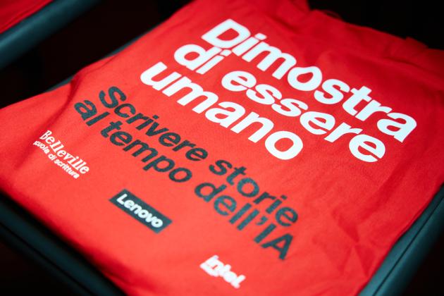 Scrivere storie nell’era dell’AI: manifesta  il genio umano  con Lenovo Yoga e Belleville