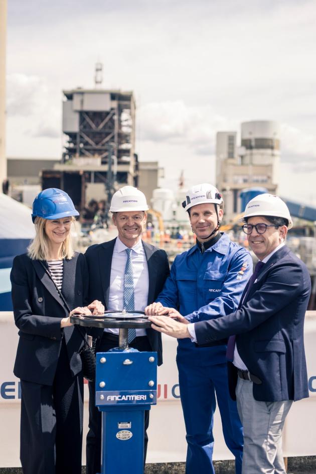 Fincantieri, varata a Monfalcone "Mein Schiff Flow", seconda di due navi da crociera della classe di nuova concezione dual-fuel