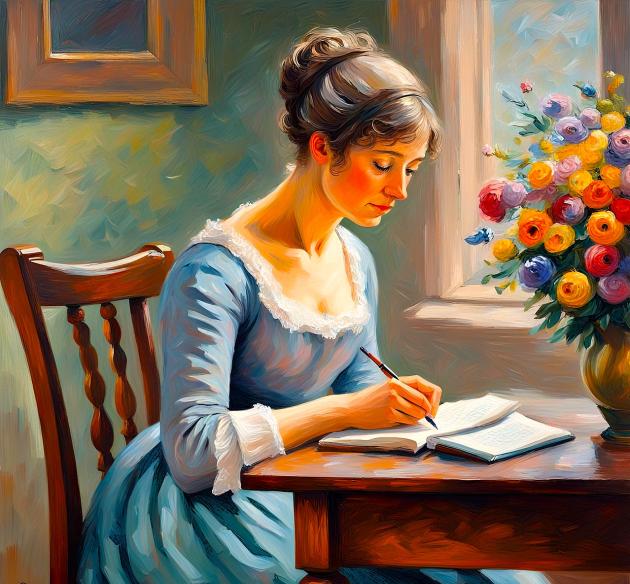 jane austen (da pixabay)