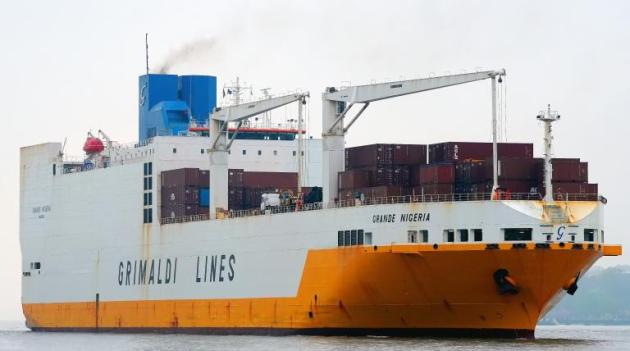 Sulla Grande Nigeria del Gruppo Grimaldi trovate 1,2 tonnellate di cocaina nascoste in un container