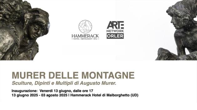 All’Hammerack Hotel a Udine inaugurazione della mostra “Murer delle Montagne” di Augusto Murer 