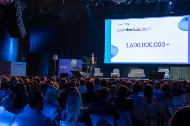 Prima Assicurazioni celebra 10 anni con oltre 600 partner ad Alcatraz Milano tra ospiti d’eccezione, premi e visione per il futuro