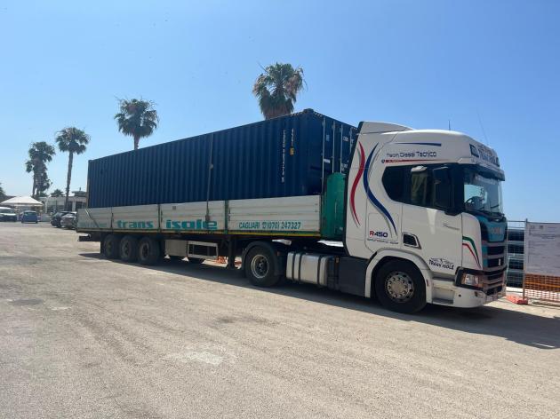Italgas, consegnati in tempi record i primi dissalatori mobili per contrastare la crisi idrica in Sicilia
