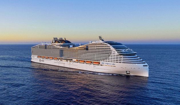 MSC, al via il conto alla rovescia per il debutto di "Msc World Asia", attesa nel Mediterraneo a Dicembre 2026