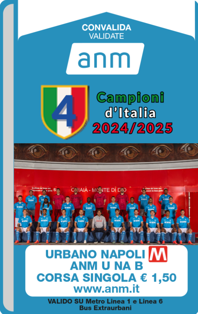 Nuovo Ticket Azienda Napoletana Mobilità