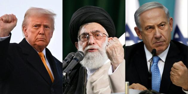 Trump, Khamenei e Netanyahu