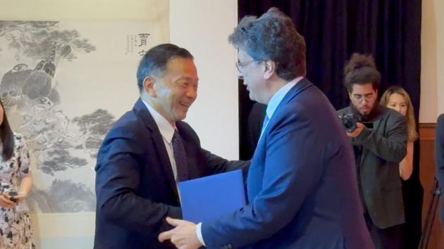 Editoria, siglato  l'accordo tra Italpress e la cinese CCTV+ a Roma