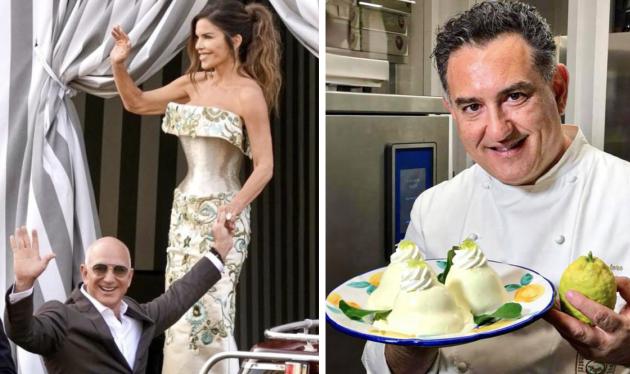 Matrimonio Bezos-Sanchez, Sal De Riso scelto per buffet di dolci da € 4mila: da delizia al limone, a torta Panarea a pasticceria mignon