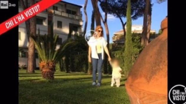 Villa Pamphili, Anastasia Trofimova e figlia Andromeda nel giardino del Centro Missionario Canossiano il 24 maggio, Suor Rosalba: “Mai viste qui”