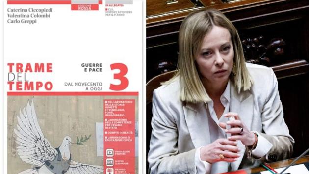 Libro di storia “Trame del Novecento” contro Meloni, l’attacco a FdI definito: “Partito erede del fascismo con voti dell’estrema destra”