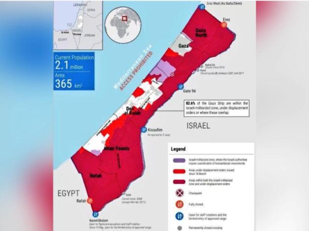 Gaza, oltre l'82% della popolazione nella Striscia è soggetta a ordini di sfollamento, UNRWA: “Le persone non sanno più dove andare”