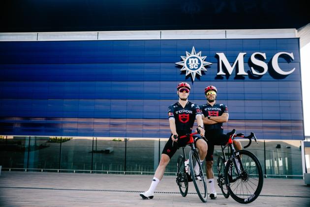 MSC Crociere, al via partnership con Tudor Pro Cycling; Vago: "Condividiamo valori come spirito di squadra, eccellenza e passione"