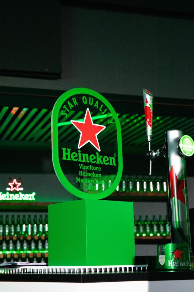 Luca Losurdo trionfa alla Heineken Masterclass 2025, rappresenterà l’Italia alla finale mondiale del Draught Master