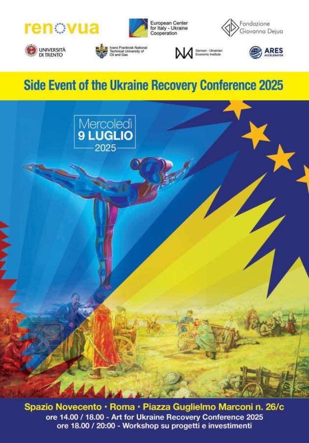 A Roma il Side Event dedicato alla cooperazione tramite l’arte e gli investimenti per la ricostruzione dell’Ucraina