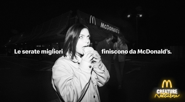 McDonald’s, al via a "Creature Notturne", la nuova campagna firmata Leo che celebra i rituali notturni della Gen Z