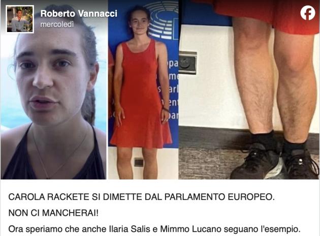 Vannacci accusato di body-shaming dopo post su gambe Rackete non depilate, il generale al GdI: “È il suo modo di presentarsi, le ho solo dato voce”
