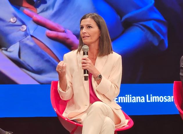 Bari "La Ripartenza 25". Emiliana Limosani, Chief Commercial Officer ITA Airways, CEO Volare Loyalty SPA: "In questi primi quattro anni investito su flotta, network e digitalizzazione"