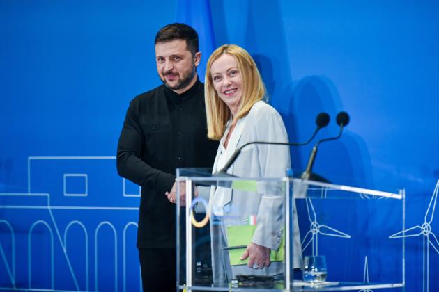 Meloni prona a Kiev ma nel 2014 ne denunciava l'intolleranza contro i russofoni nel Donbass, sovranità popolare effettiva o semplice farsa
