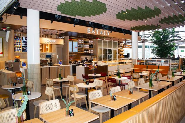 Eataly apre all'aeroporto di Amsterdam Schiphol, primo store nei Paesi Bassi tra pizza, aperitivi e prodotti italiani d’eccellenza